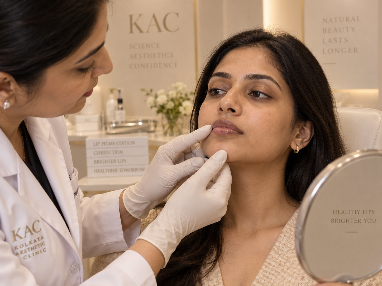 Lip Pigmentation Correction