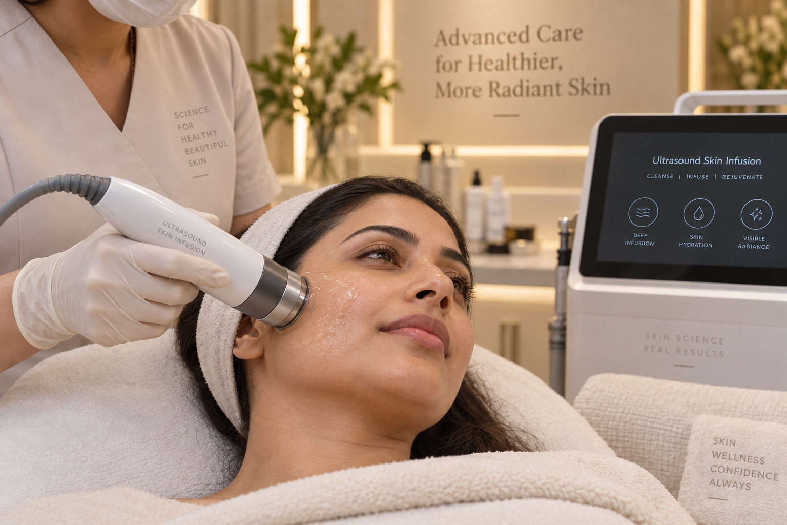 Ultrasound Skin Infusion